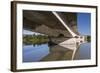 Germany, Bavaria, Lower Bavaria, Inn, Pocking, A3 / E56 Inn-Highway Bridge-Udo Siebig-Framed Photographic Print