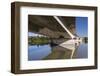 Germany, Bavaria, Lower Bavaria, Inn, Pocking, A3 / E56 Inn-Highway Bridge-Udo Siebig-Framed Photographic Print