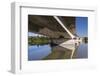 Germany, Bavaria, Lower Bavaria, Inn, Pocking, A3 / E56 Inn-Highway Bridge-Udo Siebig-Framed Photographic Print