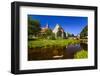 Germany, Bavaria, Lower Franconia, 'FrŠnkisches Saaletal' (Saale Valley), GrŠfendorf-Udo Siebig-Framed Photographic Print