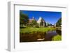 Germany, Bavaria, Lower Franconia, 'FrŠnkisches Saaletal' (Saale Valley), GrŠfendorf-Udo Siebig-Framed Photographic Print