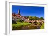 Germany, Bavaria, Lower Franconia, 'FrŠnkisches Saaletal' (Saale Valley), GrŠfendorf-Udo Siebig-Framed Photographic Print