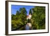 Germany, Bavaria, Lower Franconia, 'FrŠnkisches Saaletal' (Saale Valley), Hammelburg-Udo Siebig-Framed Photographic Print