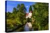 Germany, Bavaria, Lower Franconia, 'FrŠnkisches Saaletal' (Saale Valley), Hammelburg-Udo Siebig-Stretched Canvas