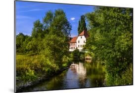 Germany, Bavaria, Lower Franconia, 'FrŠnkisches Saaletal' (Saale Valley), Hammelburg-Udo Siebig-Mounted Photographic Print