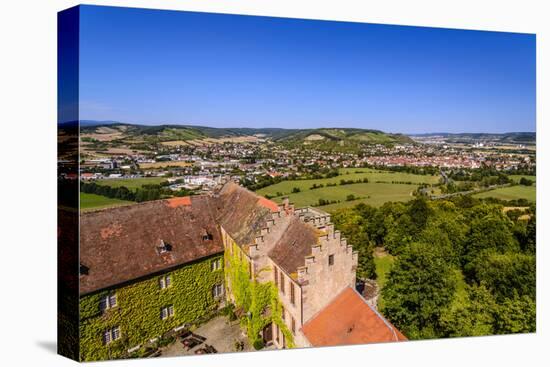 Germany, Bavaria, Lower Franconia, 'FrŠnkisches Saaletal' (Saale Valley), Hammelburg-Udo Siebig-Stretched Canvas