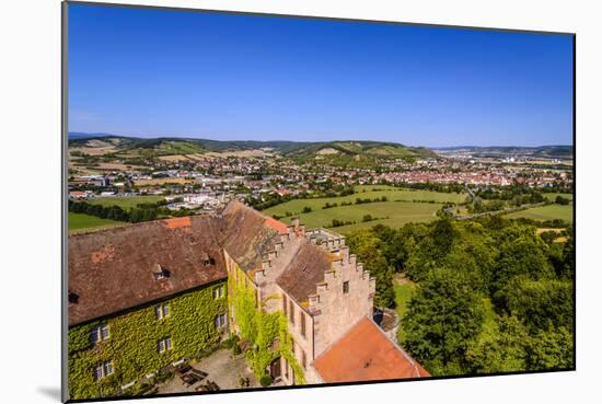 Germany, Bavaria, Lower Franconia, 'FrŠnkisches Saaletal' (Saale Valley), Hammelburg-Udo Siebig-Mounted Photographic Print