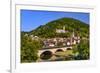 Germany, Bavaria, Lower Franconia, Main-Franconia, 'GemŸnden Am Main'-Udo Siebig-Framed Photographic Print