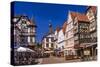 Germany, Bavaria, Lower Franconia, Main-Franconia, Lohr (River) Am Main-Udo Siebig-Stretched Canvas