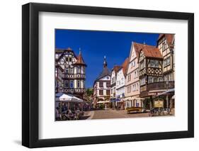 Germany, Bavaria, Lower Franconia, Main-Franconia, Lohr (River) Am Main-Udo Siebig-Framed Photographic Print