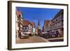 Germany, Bavaria, Lower Franconia, Main-Franconia, Lohr (River) Am Main-Udo Siebig-Framed Photographic Print