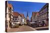 Germany, Bavaria, Lower Franconia, Main-Franconia, Lohr (River) Am Main-Udo Siebig-Stretched Canvas