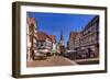 Germany, Bavaria, Lower Franconia, Main-Franconia, Lohr (River) Am Main-Udo Siebig-Framed Photographic Print