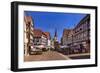 Germany, Bavaria, Lower Franconia, Main-Franconia, Lohr (River) Am Main-Udo Siebig-Framed Photographic Print