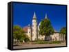 Germany, Bavaria, Lower Franconia, Main-Franconia, Lohr (River) Am Main-Udo Siebig-Framed Stretched Canvas