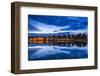 Germany, Bavaria, Lower Franconia, Mainfranken, Segnitz, Local View with the Main-Udo Siebig-Framed Photographic Print
