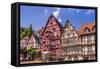 Germany, Bavaria, Lower Franconia, Mainfranken, the Main River-Udo Siebig-Framed Stretched Canvas