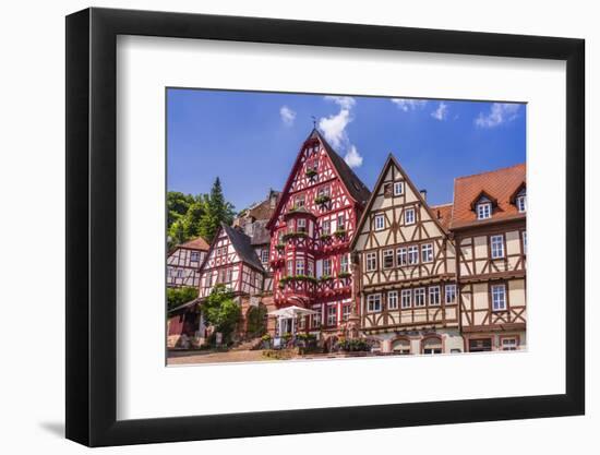 Germany, Bavaria, Lower Franconia, Mainfranken, the Main River-Udo Siebig-Framed Photographic Print