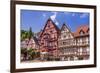 Germany, Bavaria, Lower Franconia, Mainfranken, the Main River-Udo Siebig-Framed Photographic Print