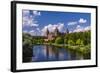 Germany, Bavaria, Lower Franconia, Mainfranken, the Untermain-Udo Siebig-Framed Photographic Print