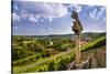 Germany, Bavaria, Lower Franconia, Mainfranken, Volkach-Udo Siebig-Stretched Canvas