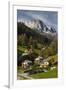 Germany, Bavaria, Maria Gern Village, Elevated View, Fall-Walter Bibikow-Framed Photographic Print