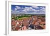Germany, Bavaria, Middle Franconia, DinkelsbŸhl (Town), Old Town-Udo Siebig-Framed Photographic Print