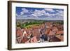 Germany, Bavaria, Middle Franconia, DinkelsbŸhl (Town), Old Town-Udo Siebig-Framed Photographic Print