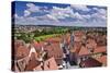 Germany, Bavaria, Middle Franconia, DinkelsbŸhl (Town), Old Town-Udo Siebig-Stretched Canvas