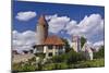 Germany, Bavaria, Middle Franconia, DinkelsbŸhl (Town), Salwartenturm (Tower-Udo Siebig-Mounted Photographic Print