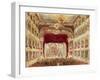 Germany, Bavaria, Munich, Interior of the Cuvillies Theatre During a Performance-null-Framed Giclee Print