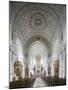 Germany, Bavaria, Munich, Nave of Michaelskirche, Second Largest Barrel-Vaulted Roof in the World t-John Warburton-lee-Mounted Photographic Print