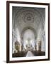 Germany, Bavaria, Munich, Nave of Michaelskirche, Second Largest Barrel-Vaulted Roof in the World t-John Warburton-lee-Framed Photographic Print