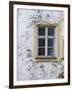 Germany, Bavaria, Munich, Ornate Stucco or Plasterwork Adorning the Front of a House in the City-John Warburton-lee-Framed Photographic Print