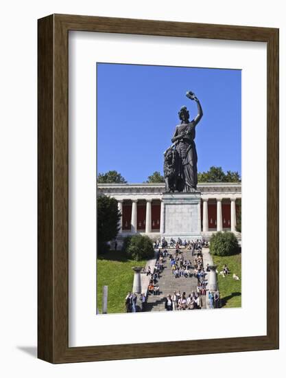 Germany, Bavaria, Munich, Theresienwiese Oktoberfest, Hall of Fame, Bavaria-Udo Siebig-Framed Photographic Print