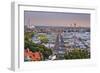 Germany, Bavaria, Munich, Theresienwiese Oktoberfest, View of St. Paul's Church-Udo Siebig-Framed Photographic Print