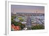 Germany, Bavaria, Munich, Theresienwiese Oktoberfest, View of St. Paul's Church-Udo Siebig-Framed Photographic Print