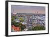 Germany, Bavaria, Munich, Theresienwiese Oktoberfest, View of St. Paul's Church-Udo Siebig-Framed Photographic Print