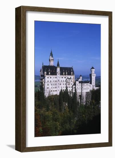 Germany, Bavaria, Neuschwanstein Castle-null-Framed Giclee Print