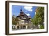 Germany, Bavaria, Regensburg, Cityscape-Chris Seba-Framed Premium Photographic Print