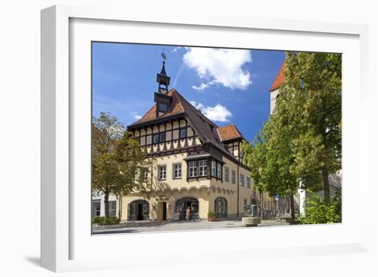 Germany, Bavaria, Regensburg, Cityscape-Chris Seba-Framed Photographic Print