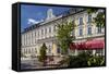 Germany, Bavaria, Regensburg, Hotel-Chris Seba-Framed Stretched Canvas