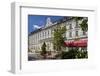 Germany, Bavaria, Regensburg, Hotel-Chris Seba-Framed Photographic Print