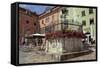 Germany, Bavaria, Regensburg, Krauterer Markt-Chris Seba-Framed Stretched Canvas