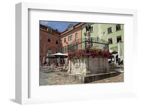 Germany, Bavaria, Regensburg, Krauterer Markt-Chris Seba-Framed Photographic Print