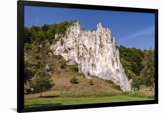 Germany, Bavaria, Upper Bavaria, AltmŸhltal (Valley), Wellheim-Udo Siebig-Framed Photographic Print