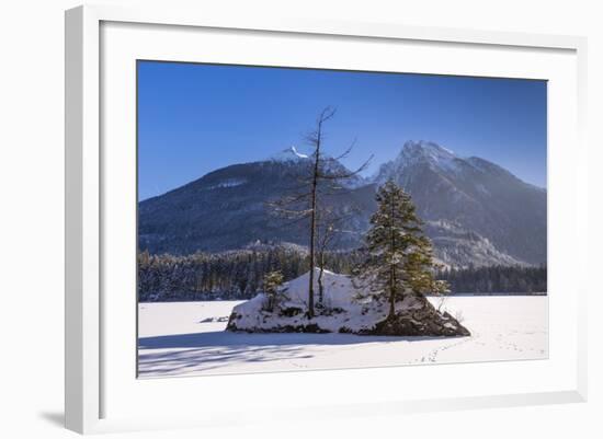 Germany, Bavaria, Upper Bavaria, Berchtesgaden, Ramsau Bei Berchtesgaden-Udo Siebig-Framed Photographic Print