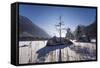 Germany, Bavaria, Upper Bavaria, Berchtesgaden, Ramsau Bei Berchtesgaden-Udo Siebig-Framed Stretched Canvas