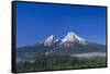 Germany, Bavaria, Upper Bavaria, Berchtesgadener Land, Berchtesgaden-Udo Siebig-Framed Stretched Canvas