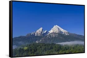 Germany, Bavaria, Upper Bavaria, Berchtesgadener Land, Berchtesgaden-Udo Siebig-Framed Stretched Canvas